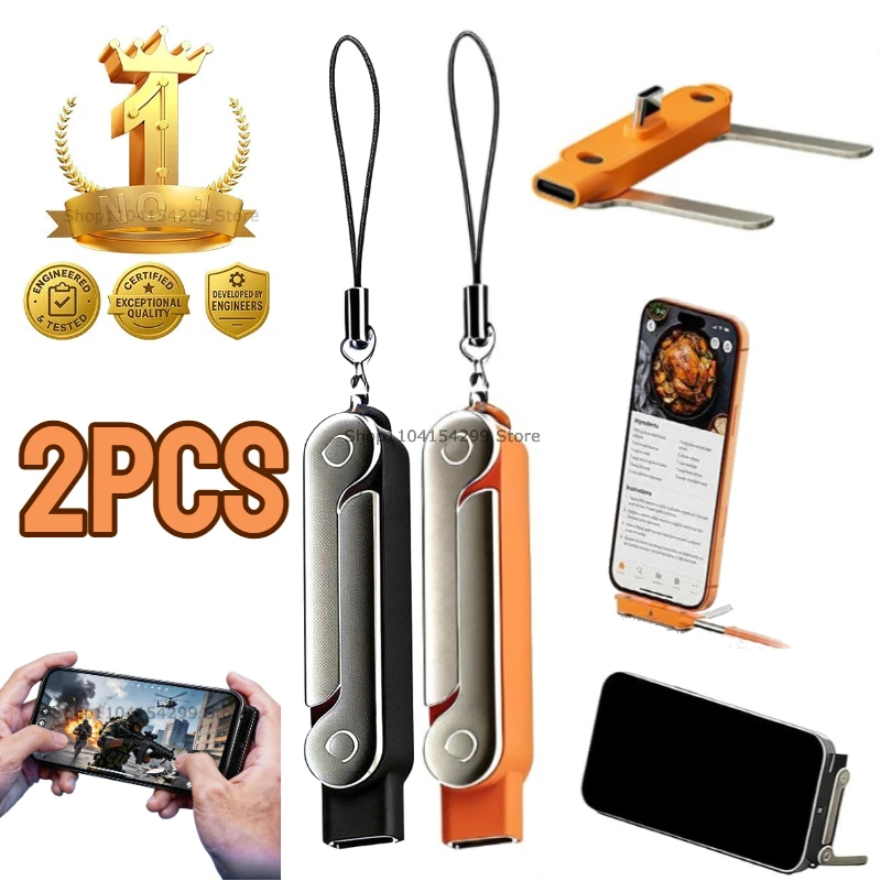 Usb C Cable - Ladekabelhalter 240W mit Integriertem Telefonständer USB-C