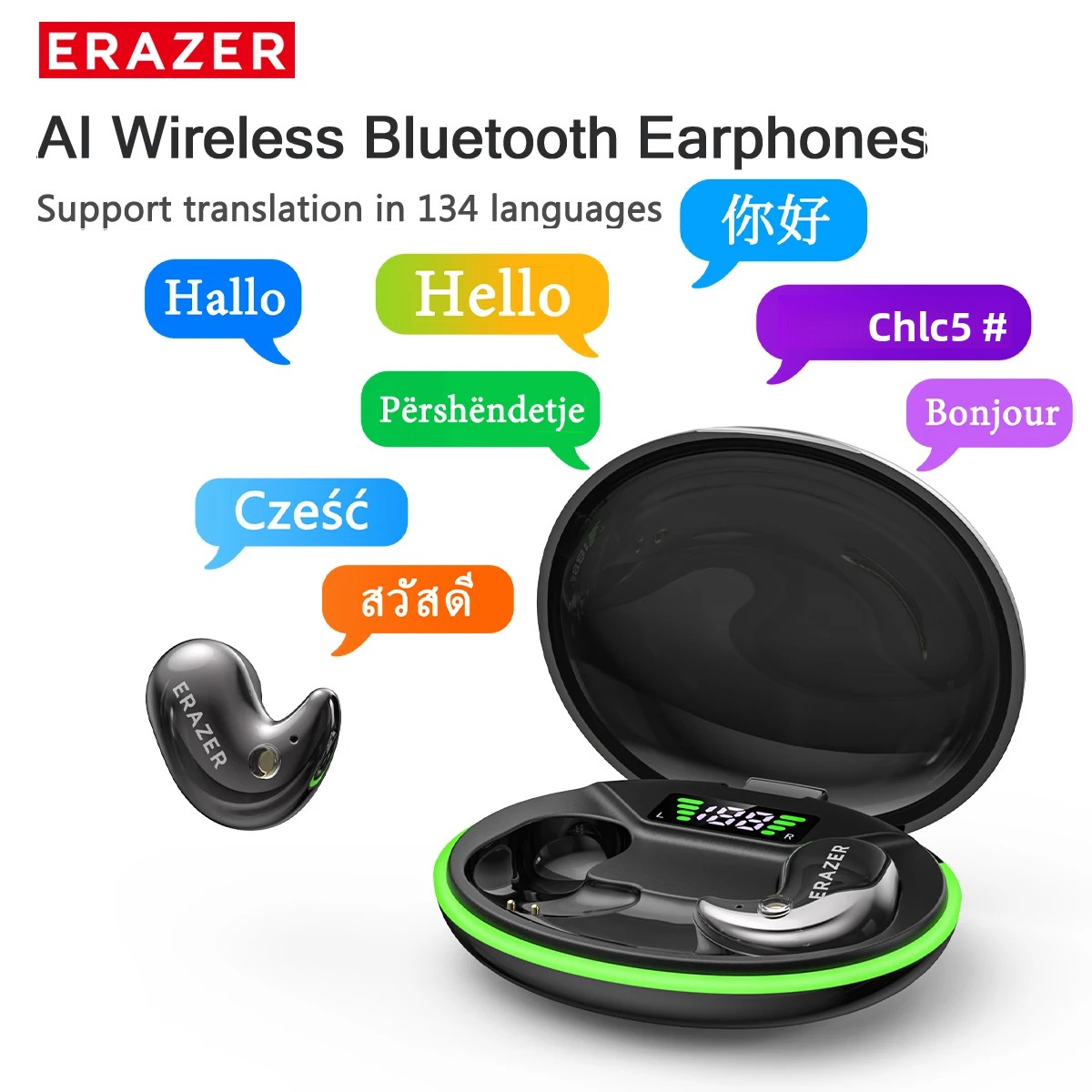 Usb C Cable - EARZER XF58 In-Ear Bluetooth-Kopfhörer mit Mikrofon,