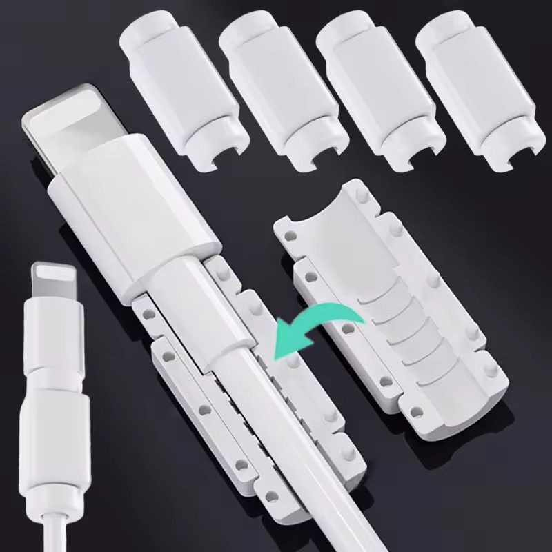 Usb C Cable - Anti-Break-Kabelschutz aus weichem Silikon für Apple