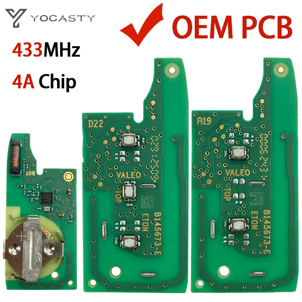 Proto Board - Original-PCB-Chip 4A 433 MHz für Renault