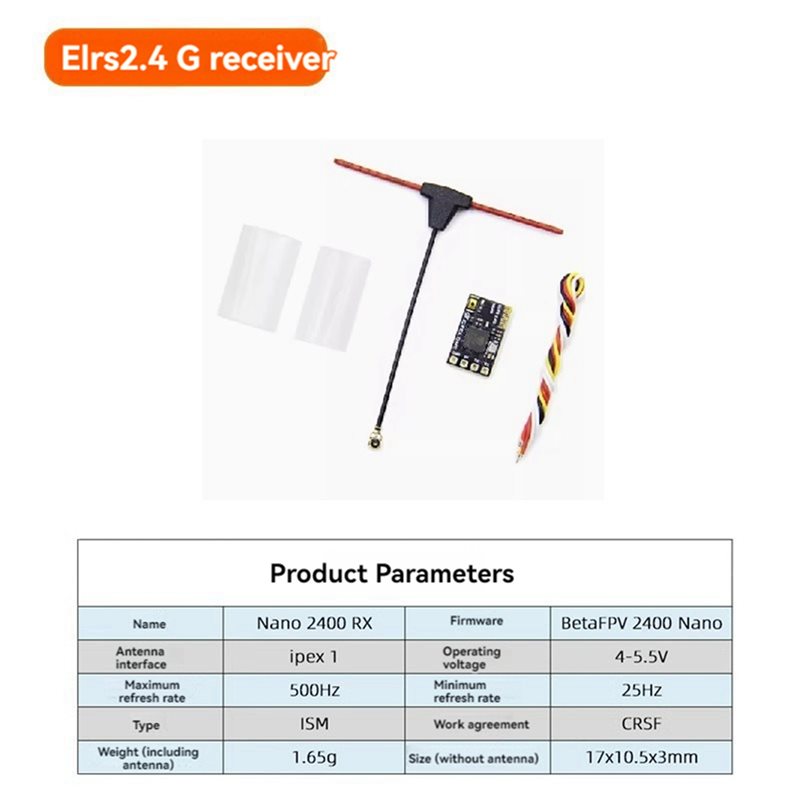 ABXE-5X ELRS-Empfänger 2,4 GHz – Antenna 2.4Ghz Bewertung und Preis