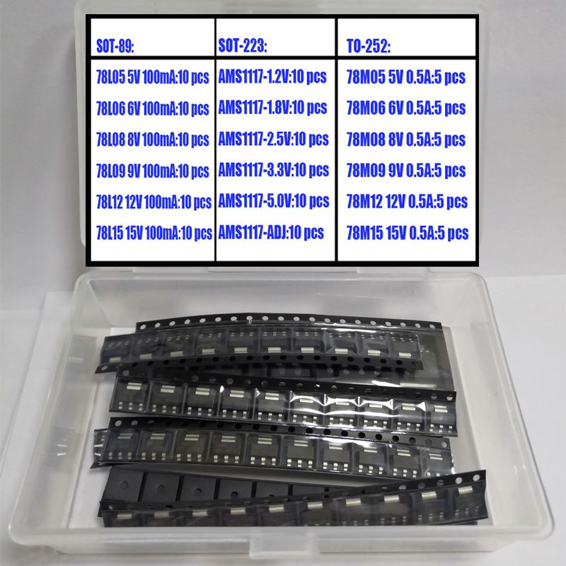 SMD-Spannungsregler-Sortiment  – Ams1117 Module Bewertung und Preis