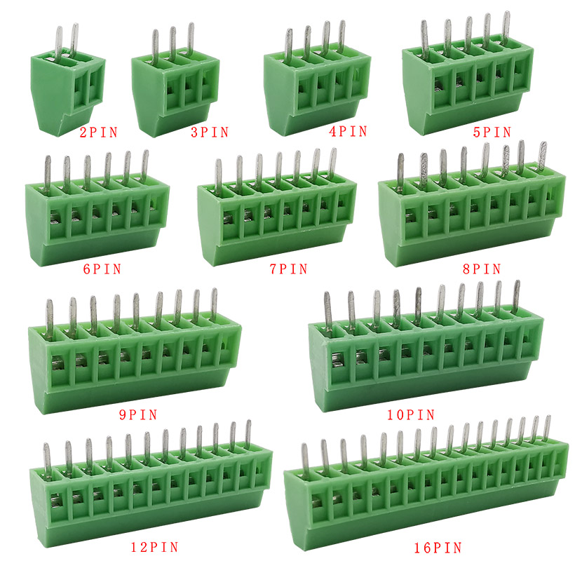 2,54 mm/0,1 Zoll Rastermaß PCB – Screw Terminal Block Bewertung und Preis